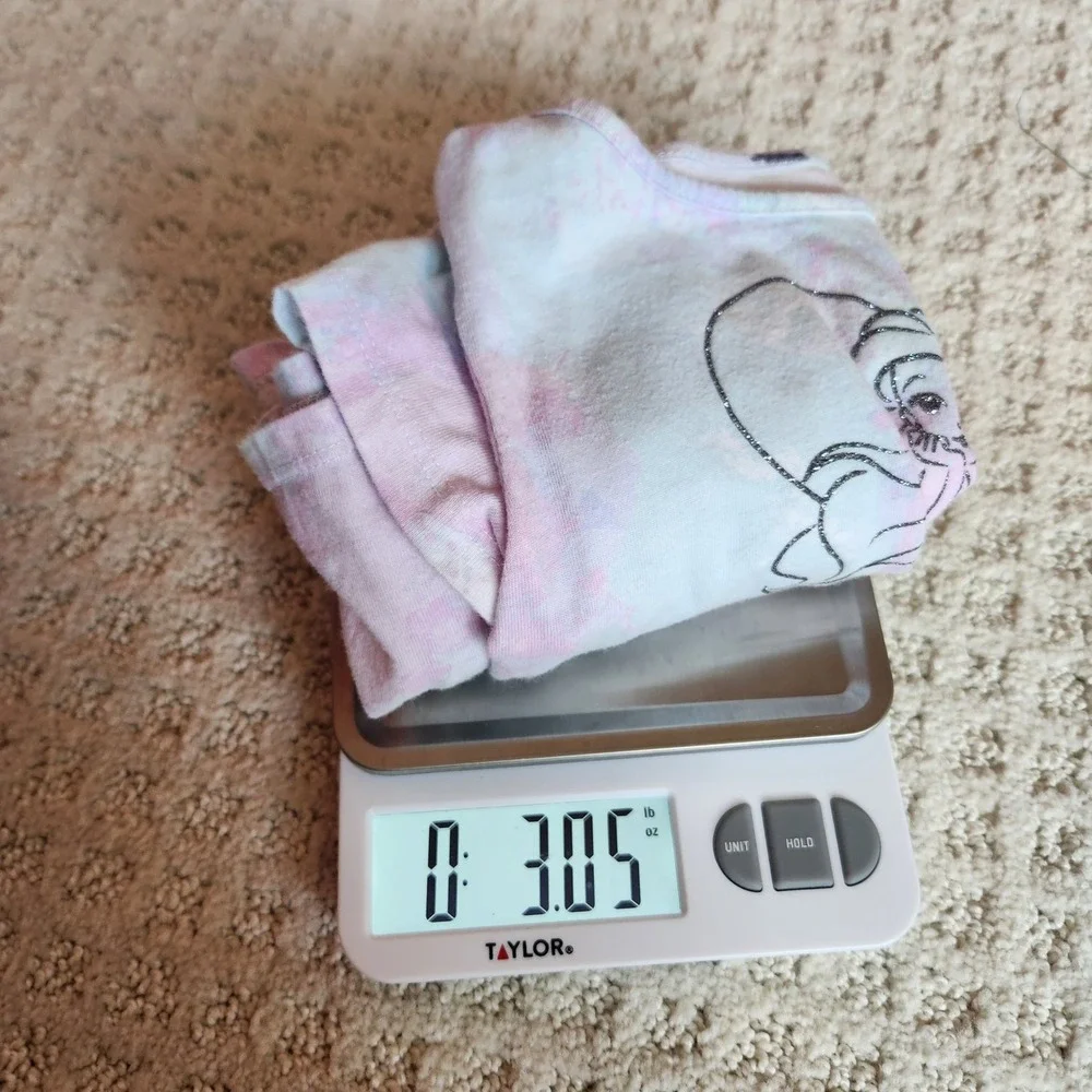 Disney Ariel Little Mermaid Tie‎ Dye Glitter Dress Girls size 3T